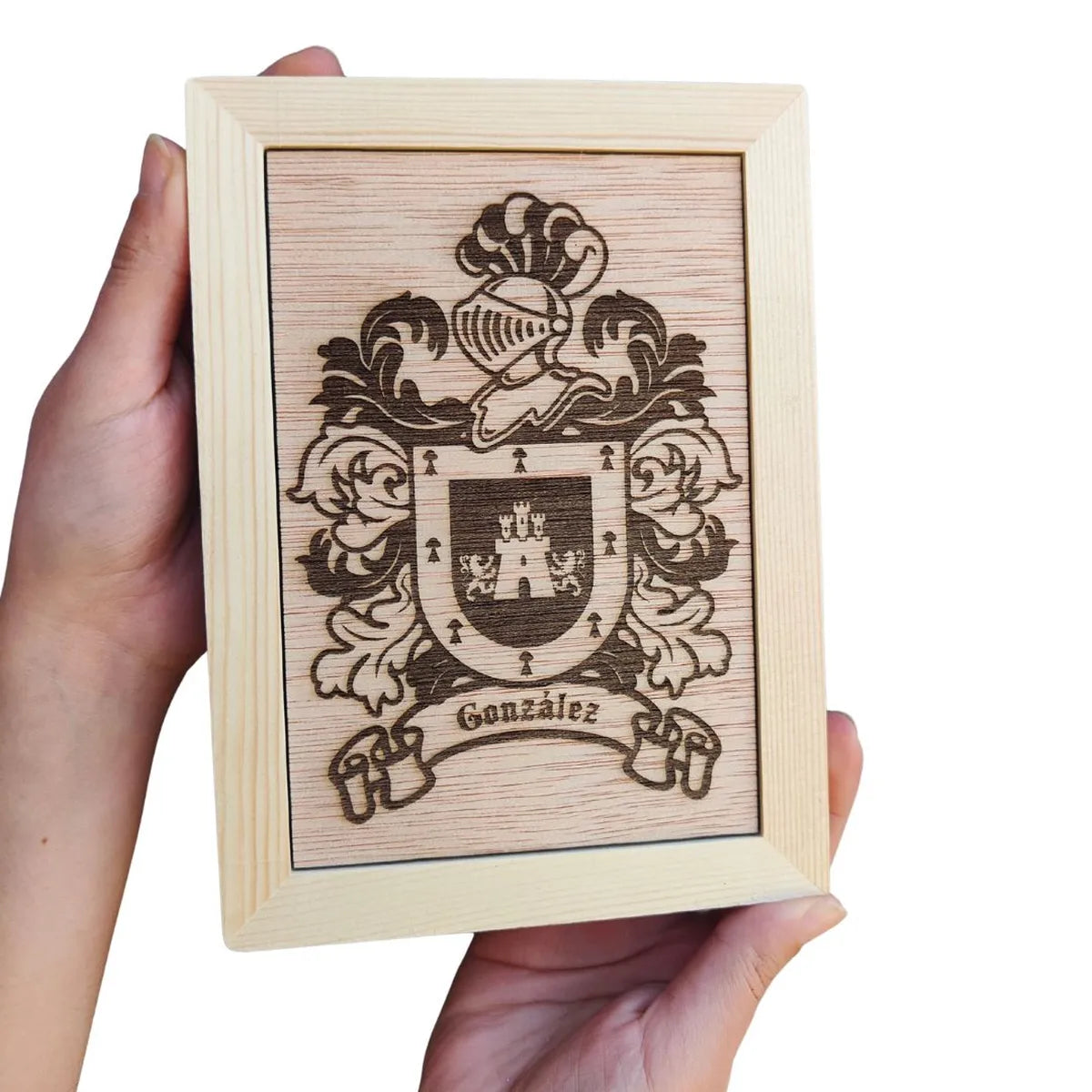 Cartel Escudo Heráldico González