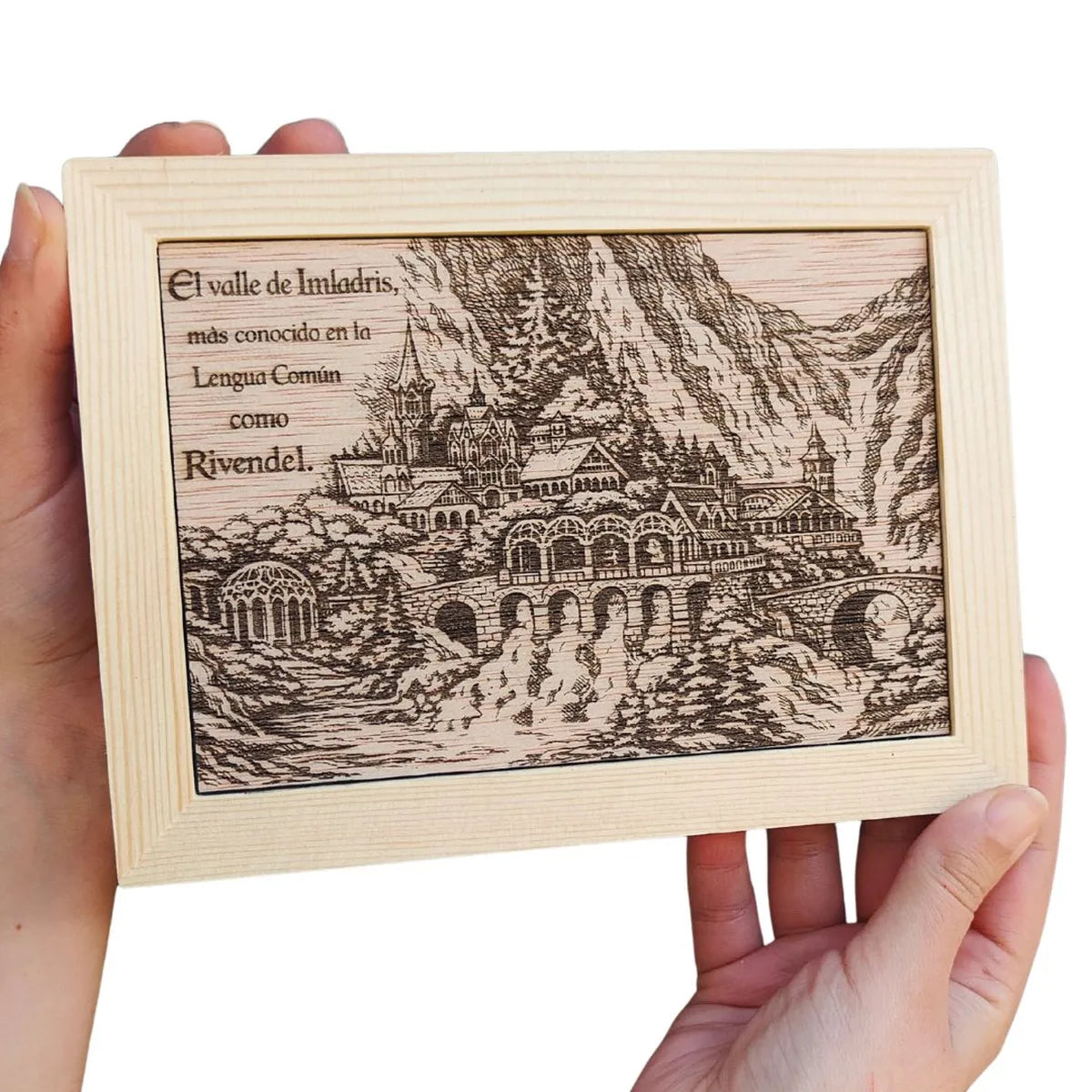 Cartel Decorativo Rivendel El Señor de los Anillos