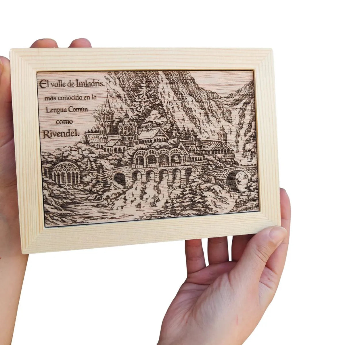 Cartel Decorativo Rivendel El Señor de los Anillos