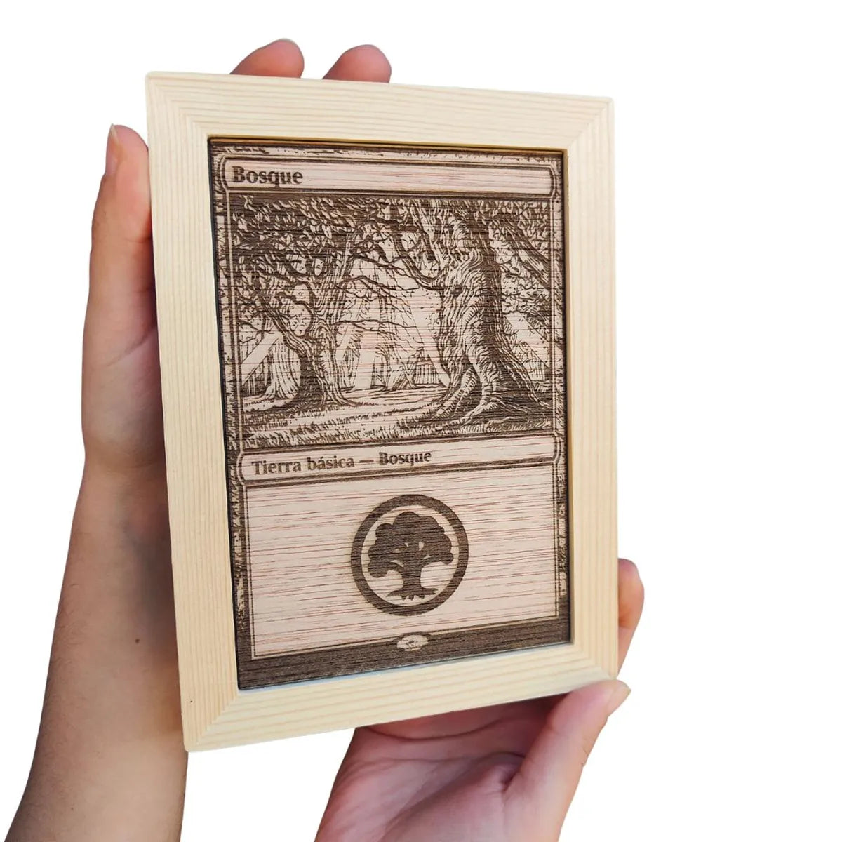 Cartel Decorativo Bosque Magic The Gathering