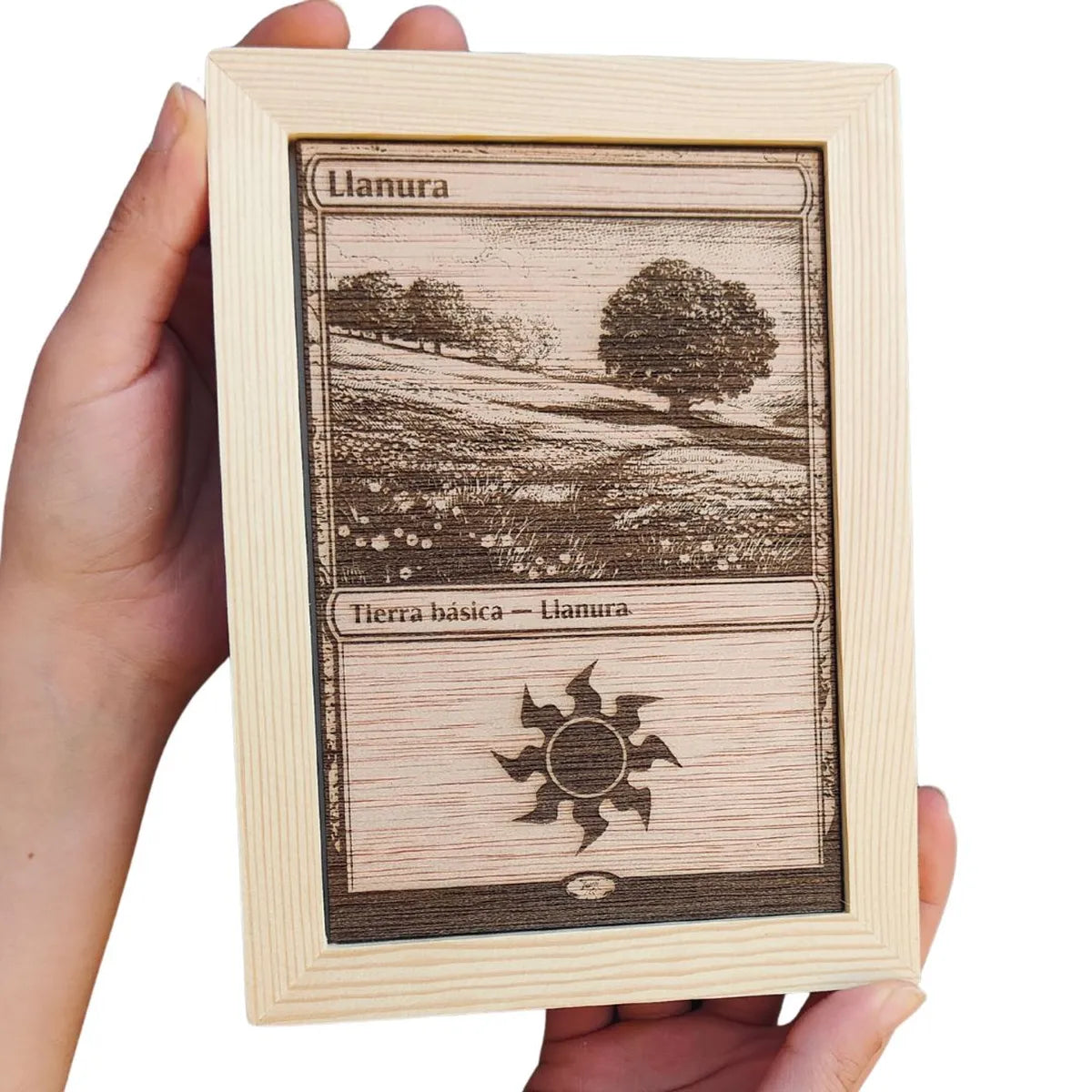 Cartel Decorativo Llanura de Magic The Gathering