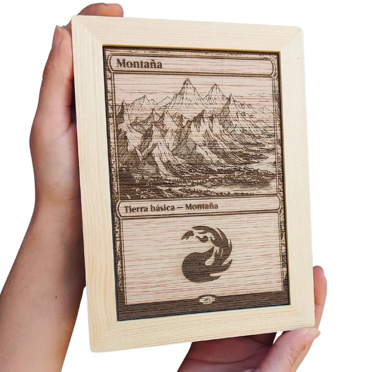 Cartel Decorativo Montaña de Magic The Gathering