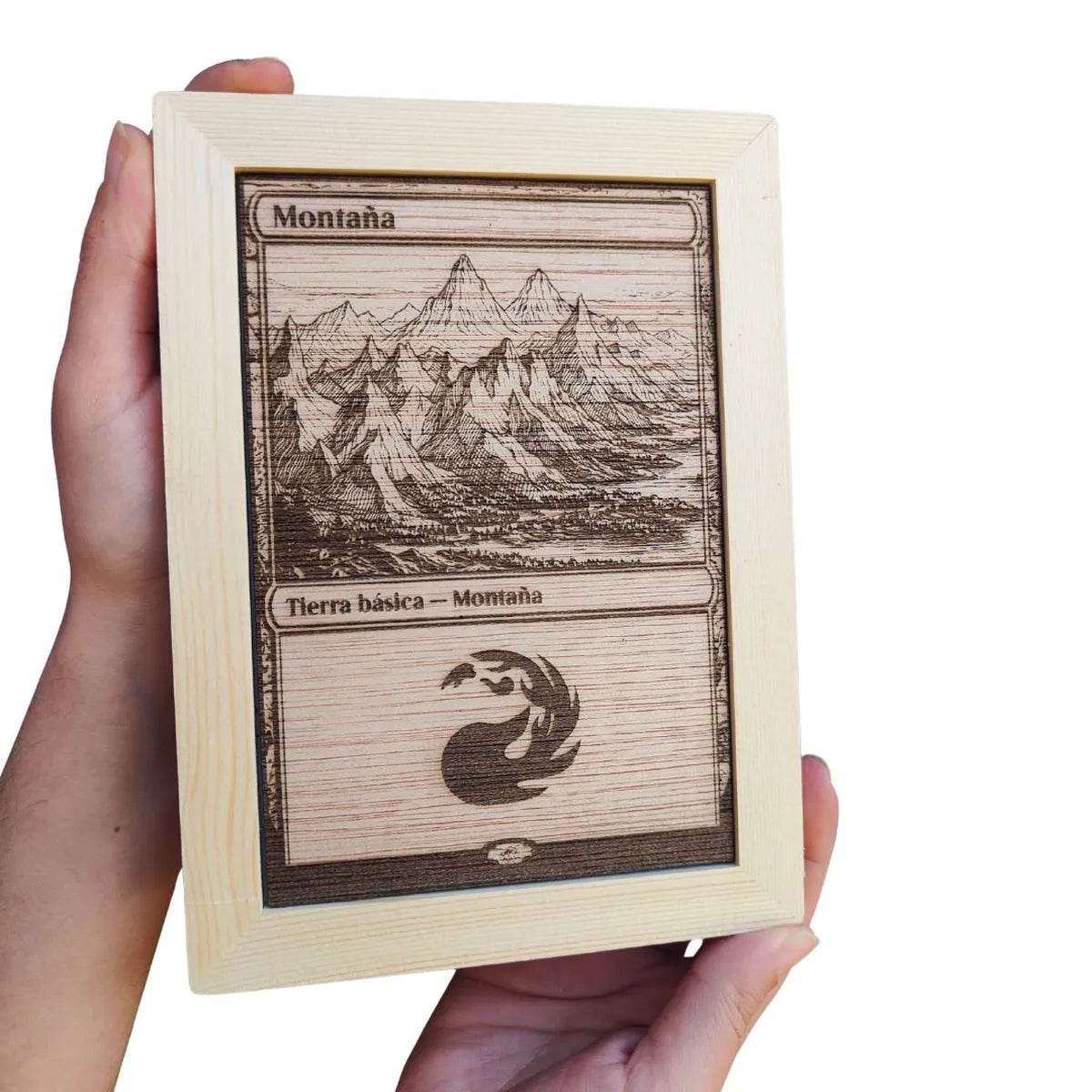 Cartel Decorativo Montaña de Magic The Gathering