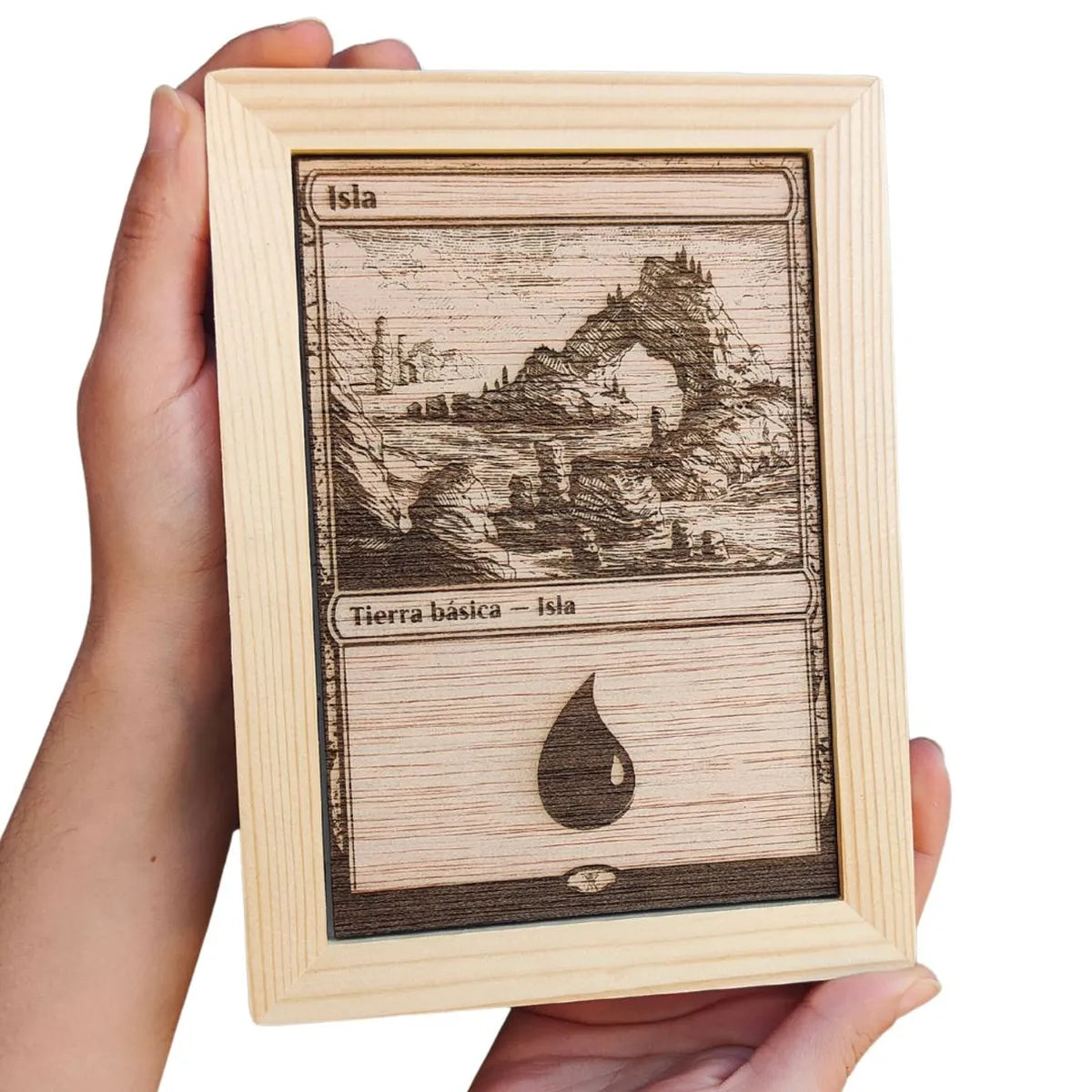 Cartel Decorativo Isla de Magic The Gathering