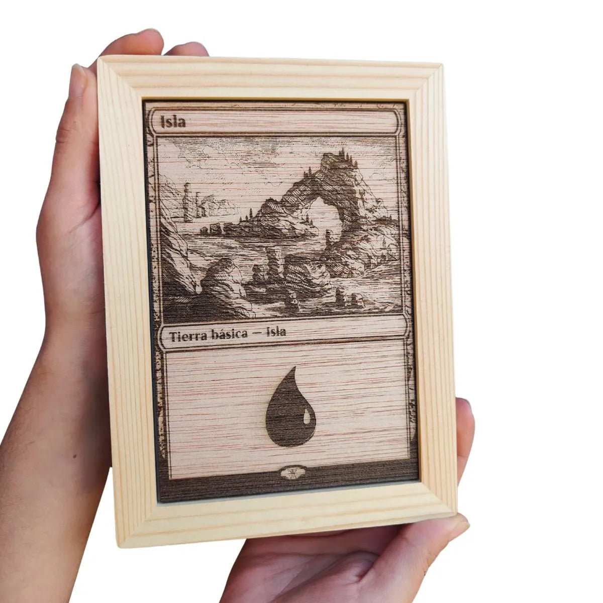 Cartel Decorativo Isla de Magic The Gathering