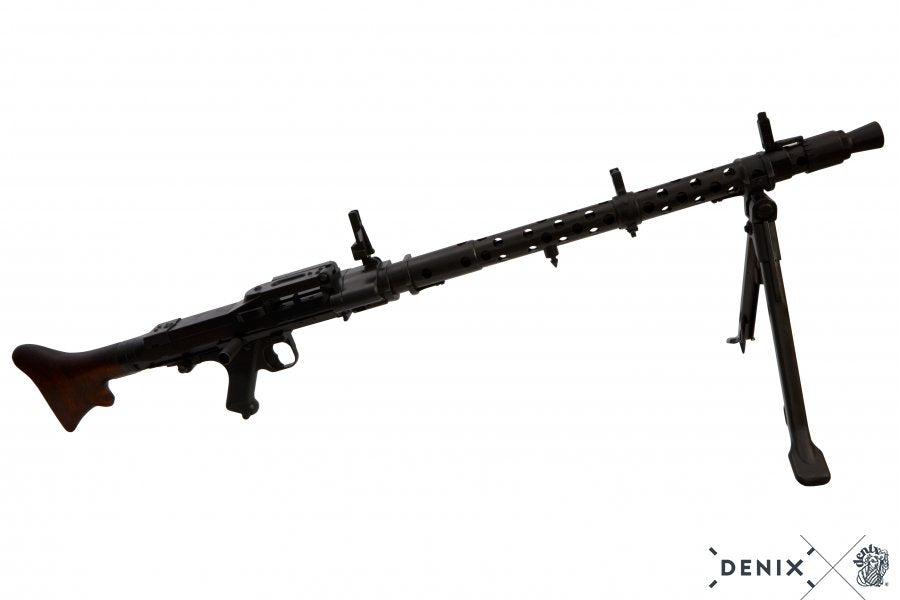 Imagen de Ametralladora MG 34, Alemania 1934 (2ªGM) 1317, Réplica no funcional parte de nuestra colección en Espadas y más, sitio oficial.