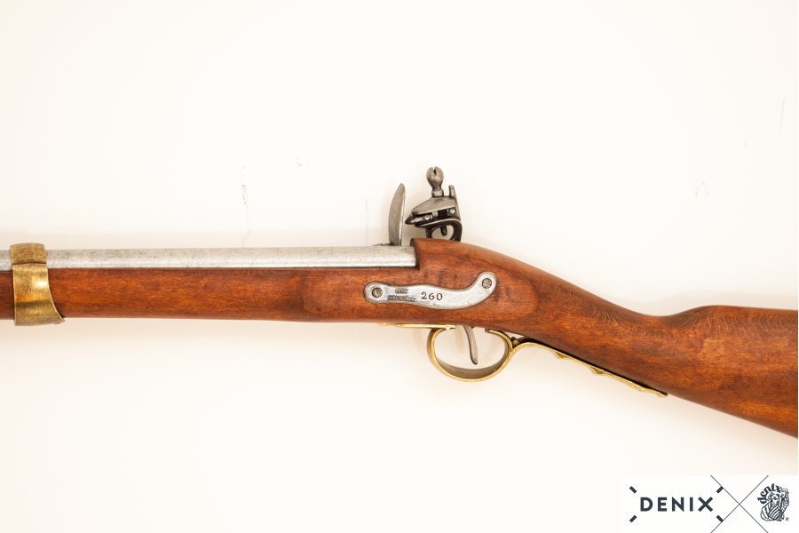 Fusil con bayoneta, época napoleónica, Francia 1806 1036