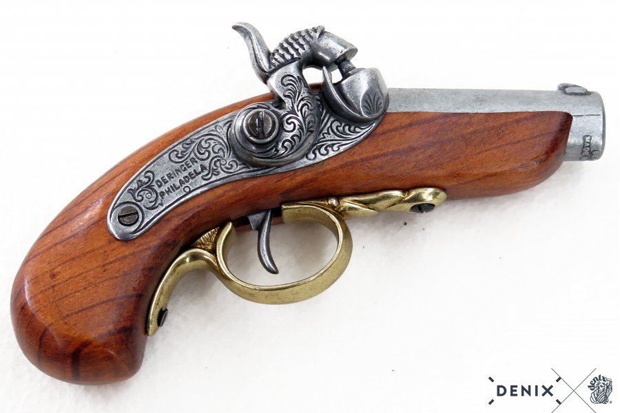 Imagen de PISTOLA DERINGER, USA 1850 1018, Réplica no funcional parte de nuestra colección en Espadas y más, sitio oficial.