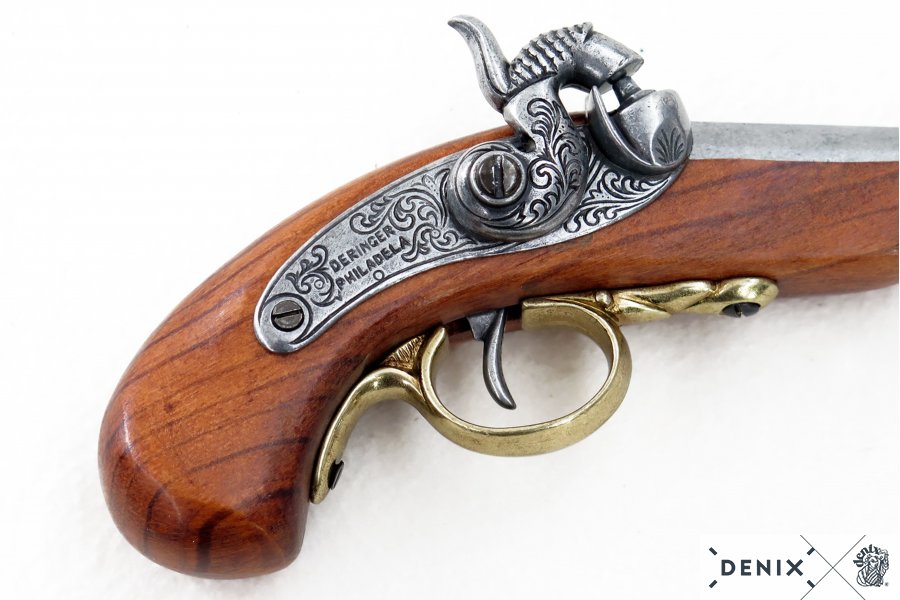 Imagen de PISTOLA DERINGER, USA 1850 1018, Réplica no funcional parte de nuestra colección en Espadas y más, sitio oficial.