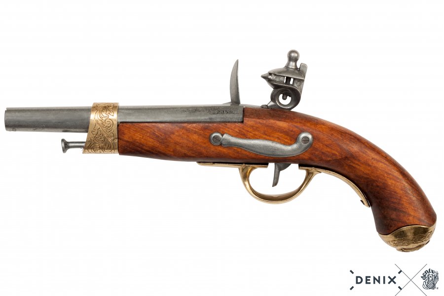 Imagen de PISTOLA DE NAPOLEÓN, FRANCIA 1806 1063 ,Réplica no funcional parte de nuestra colección en Espadas y más, sitio oficial.
