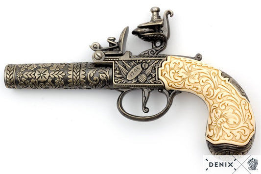 POCKET PISTOL, LONDON 1795 1098/L