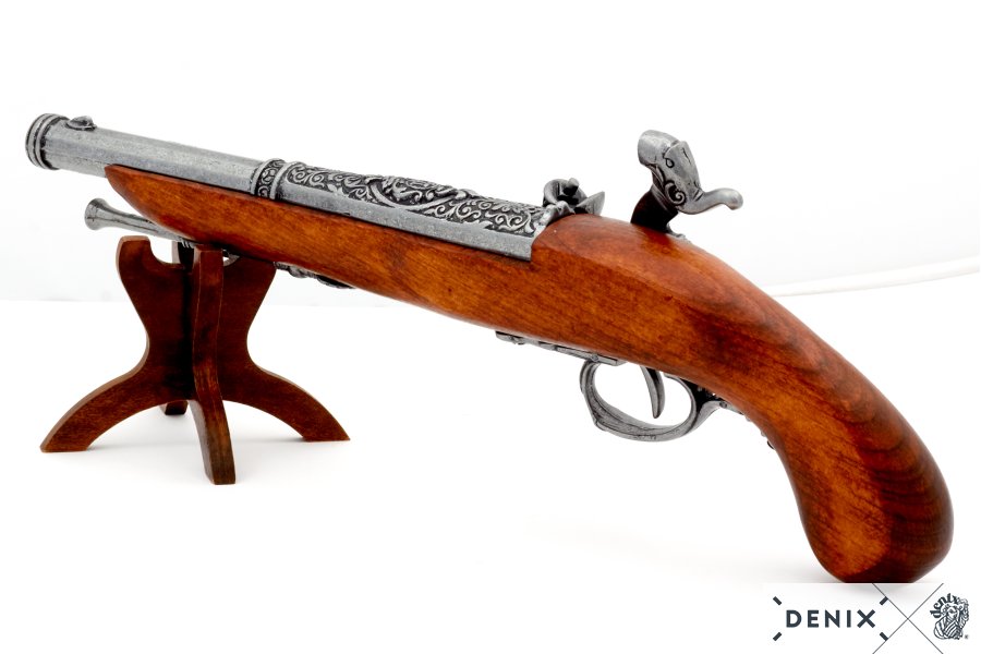 Imagen de PISTOLA DE PERCUSIÓN, FRANCIA 1832 1014G, Réplica no funcional parte de nuestra colección en Espadas y más, sitio oficial.