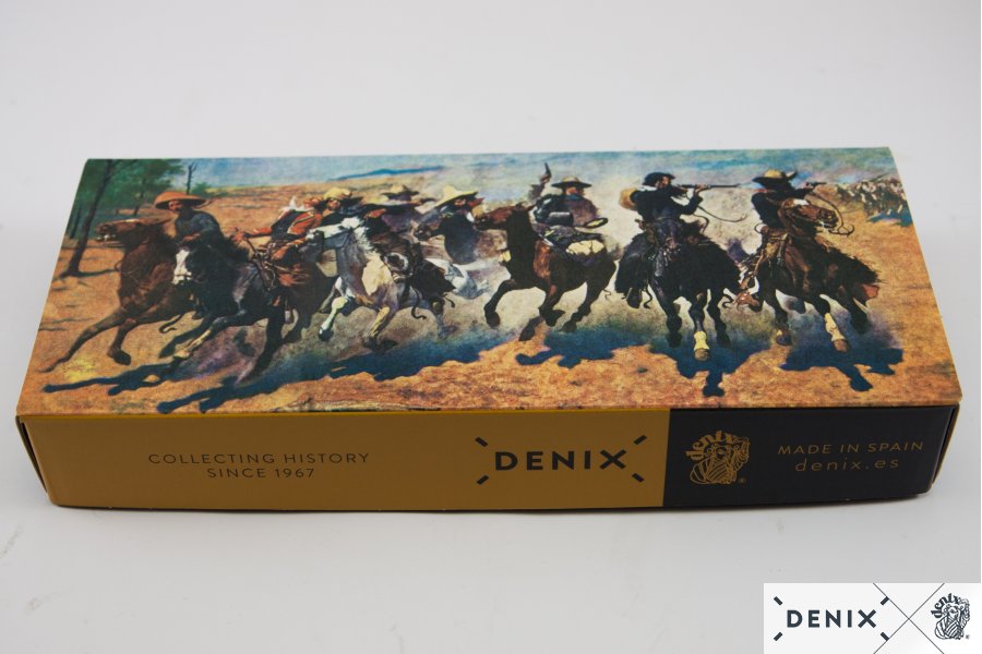 Imagen de Revólver Cal. 45 de caballería, CON 6 BALAS, 1-1191NQ, Réplica no funcional parte de nuestra colección en Espadas y más, sitio oficial.