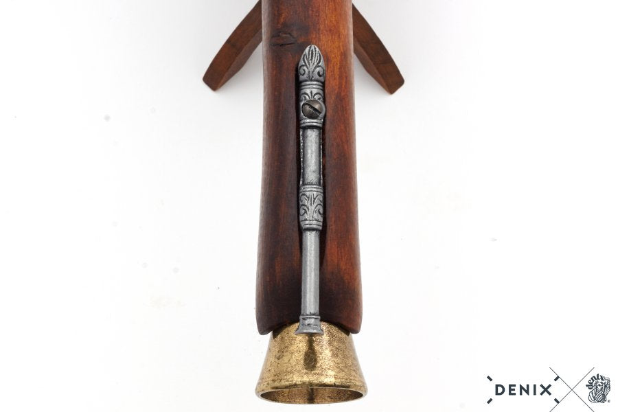 Imagen de Trabuco de chispa,1231G/L, Réplica no funcional parte de nuestra colección en Espadas y más, sitio oficial.