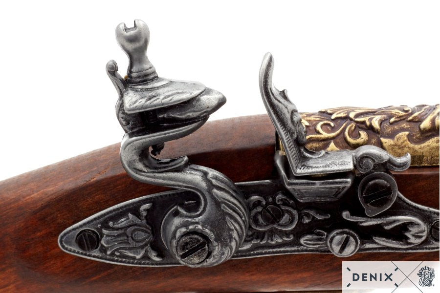 Imagen de Trabuco de chispa,1231G/L, Réplica no funcional parte de nuestra colección en Espadas y más, sitio oficial.