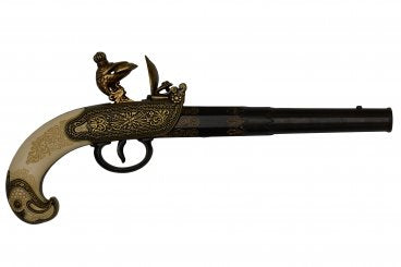Imagen de Pistola de chispa, Tula (Rusia) S. XVIII, 1238 Réplica no funcional parte de nuestra colección en Espadas y más, sitio oficial.