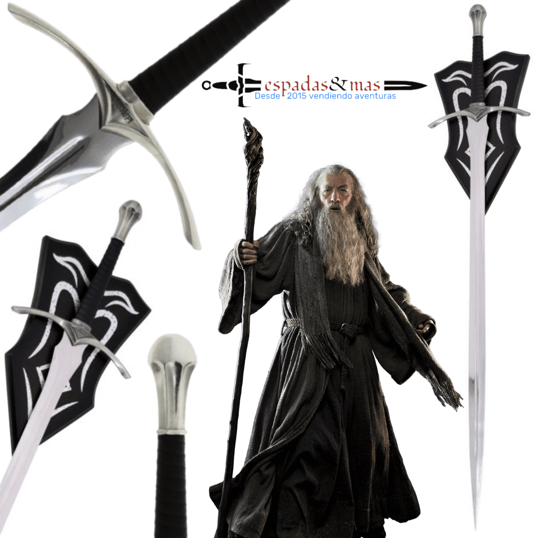 Imagen de Espada Glamdring Gandalf El Señor De Los Anillos parte de nuestra colección en Espadas y más, sitio oficial.