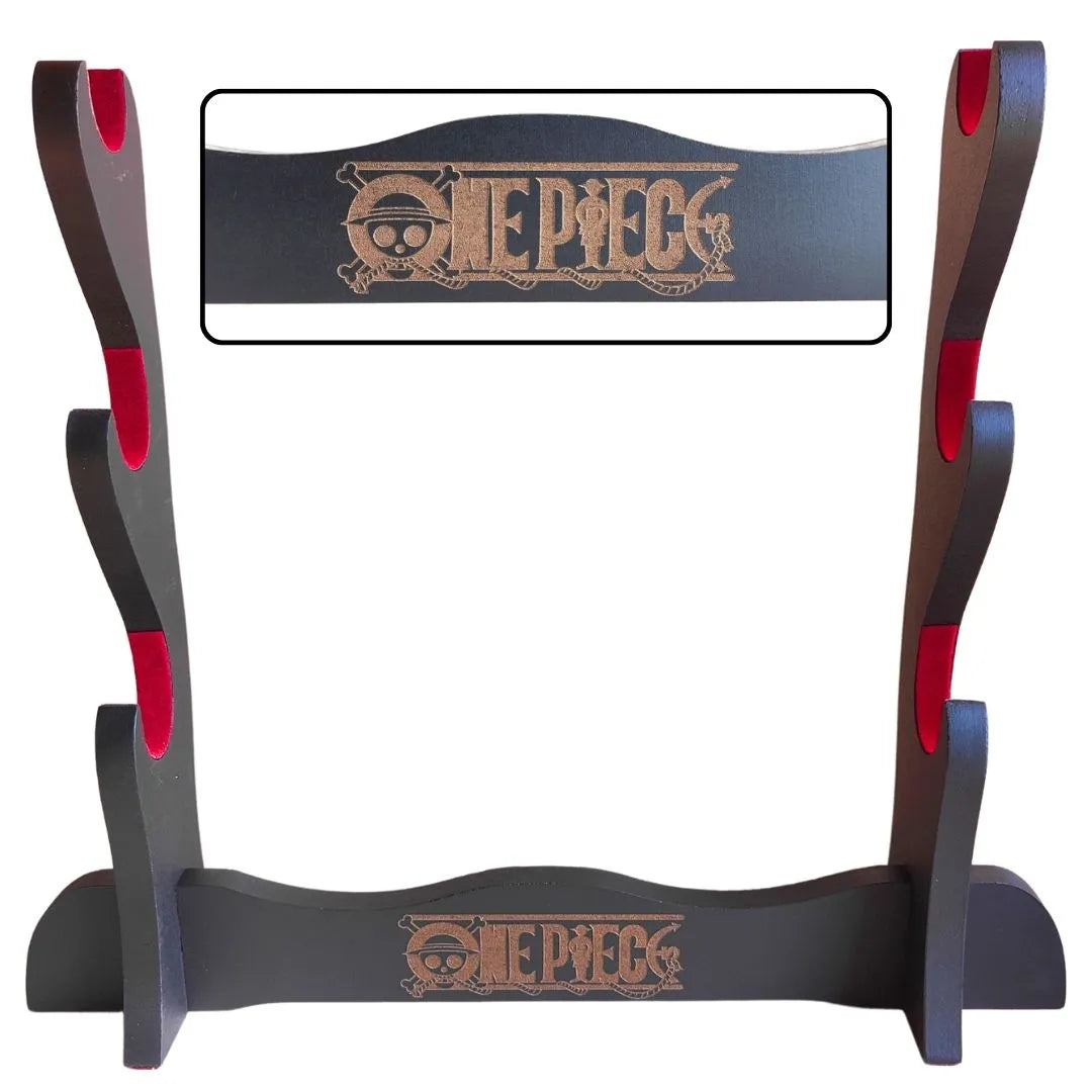 Imagen de Katanero o Soporte para 3 katanas - Varios Diseños parte de nuestra colección en Espadas y más, sitio oficial.