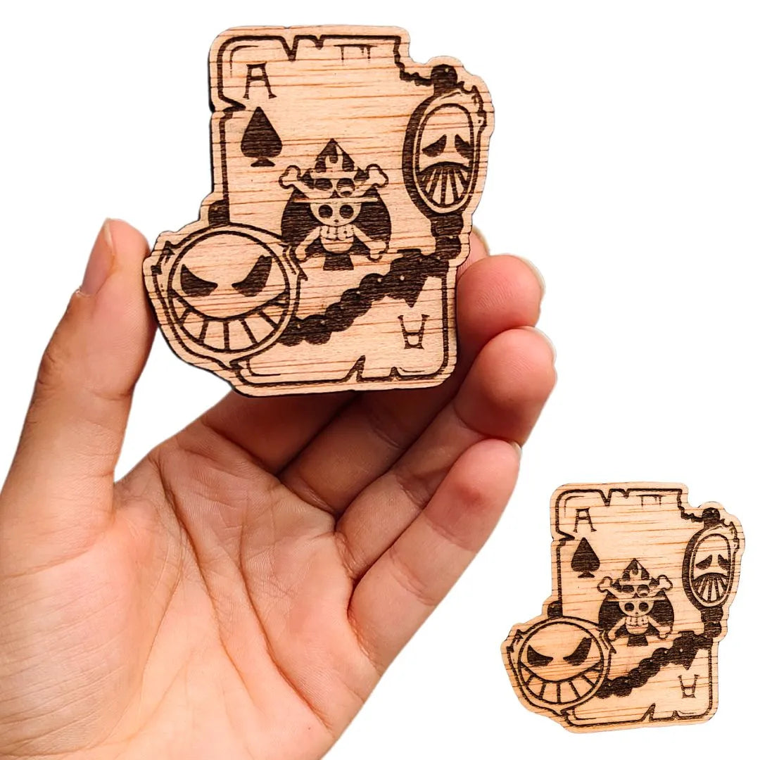 Portgas D Ace One Piece Letter Magnet