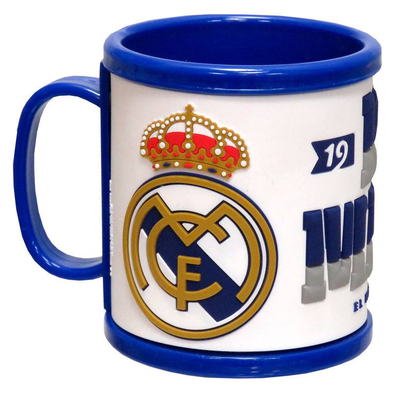 Imagen de Taza Rubber Real Madrid parte de nuestra colección en Espadas y más, sitio oficial.
