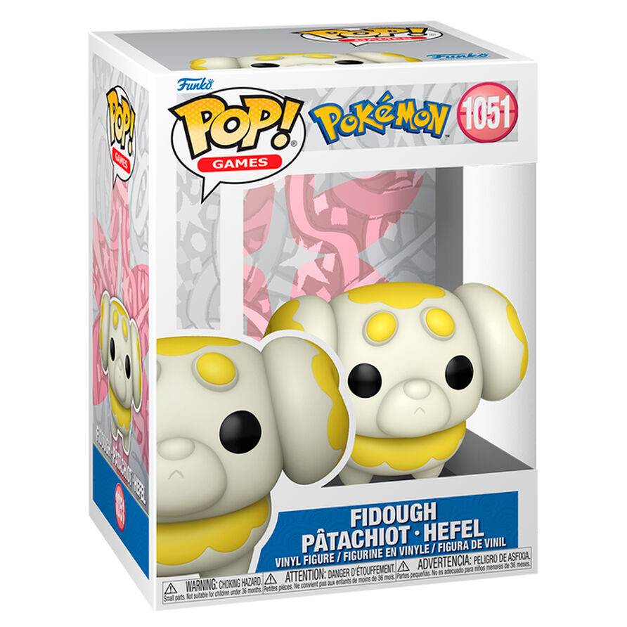 Imagen de Figura Pop Pokemon Fidough Patachiot Hefel parte de nuestra colección en Espadas y más, sitio oficial.