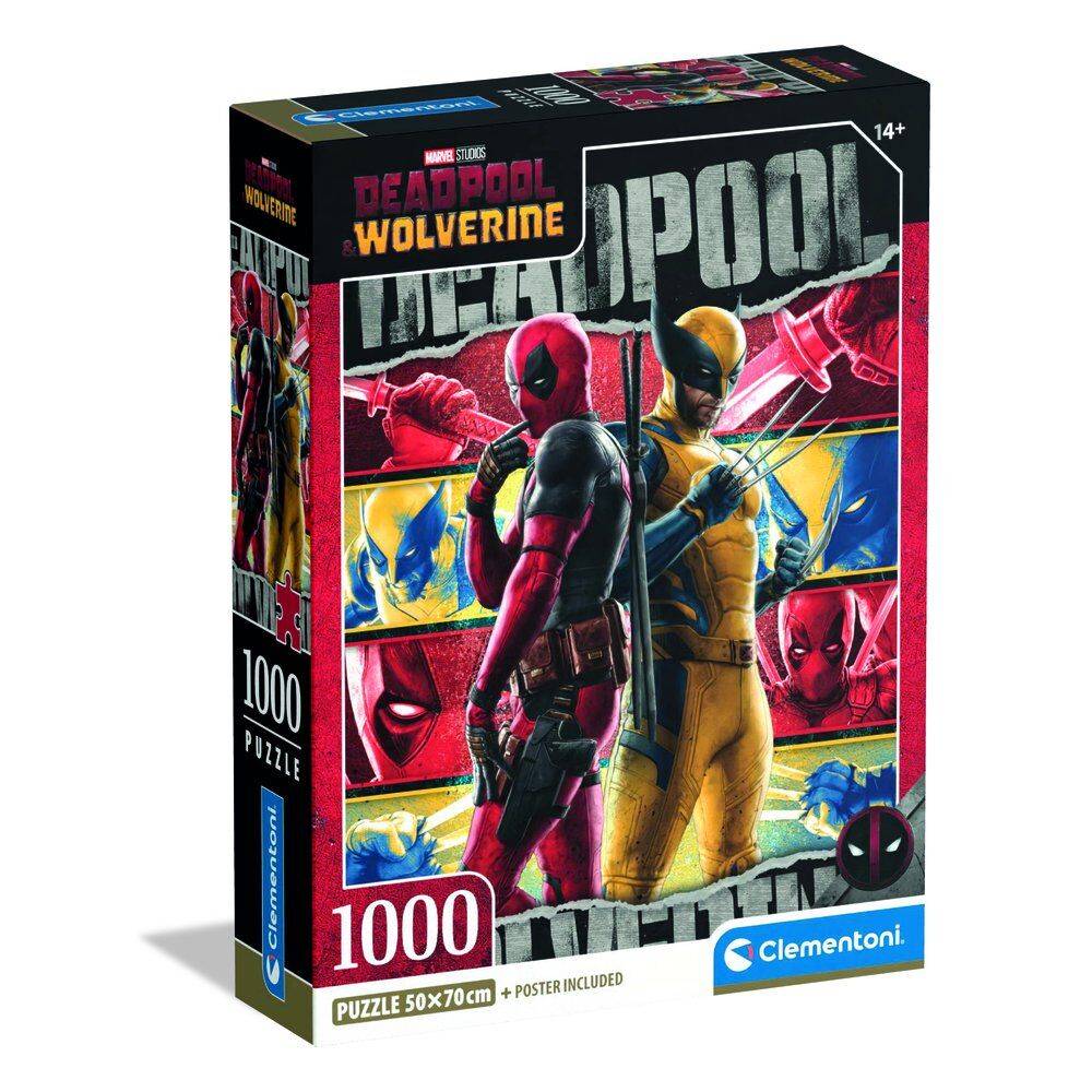 Imagen de Puzzle Deadpool Marvel 1000Pzs parte de nuestra colección en Espadas y más, sitio oficial.