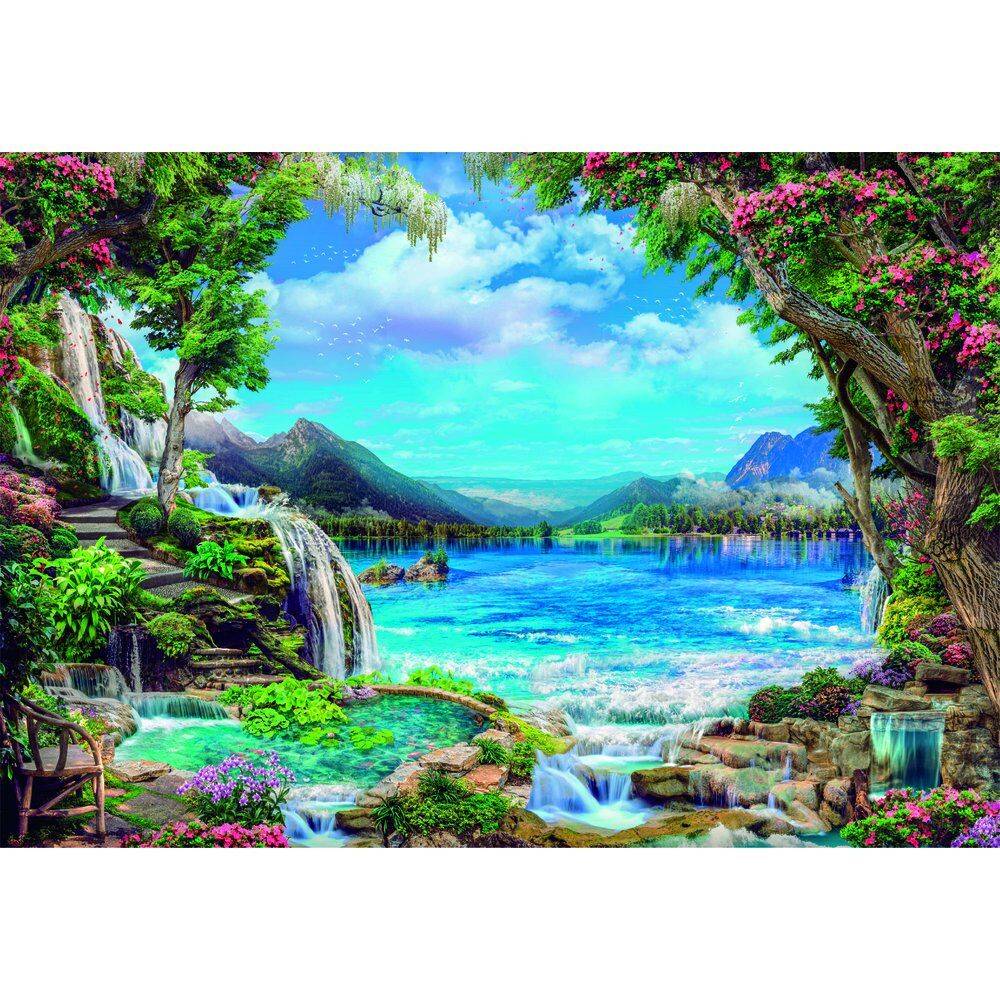 Imagen de Puzzle Paradise On Earth High Quality 2000Pzs parte de nuestra colección en Espadas y más, sitio oficial.