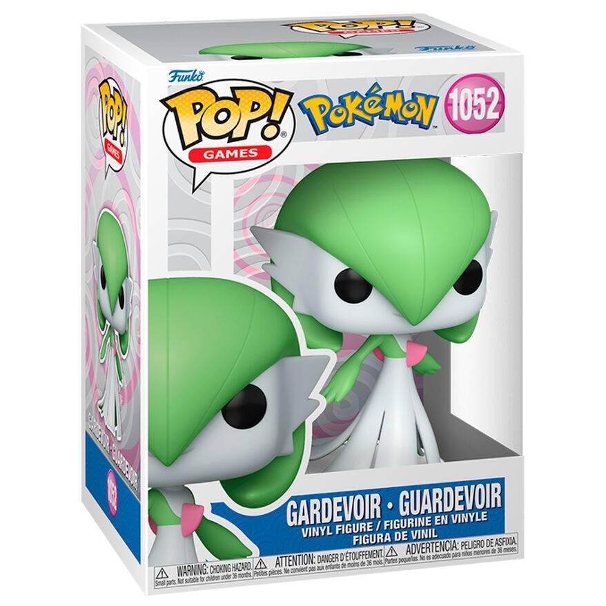 Imagen de Figura Pop Pokemon Gardevoir Guardevoir parte de nuestra colección en Espadas y más, sitio oficial.