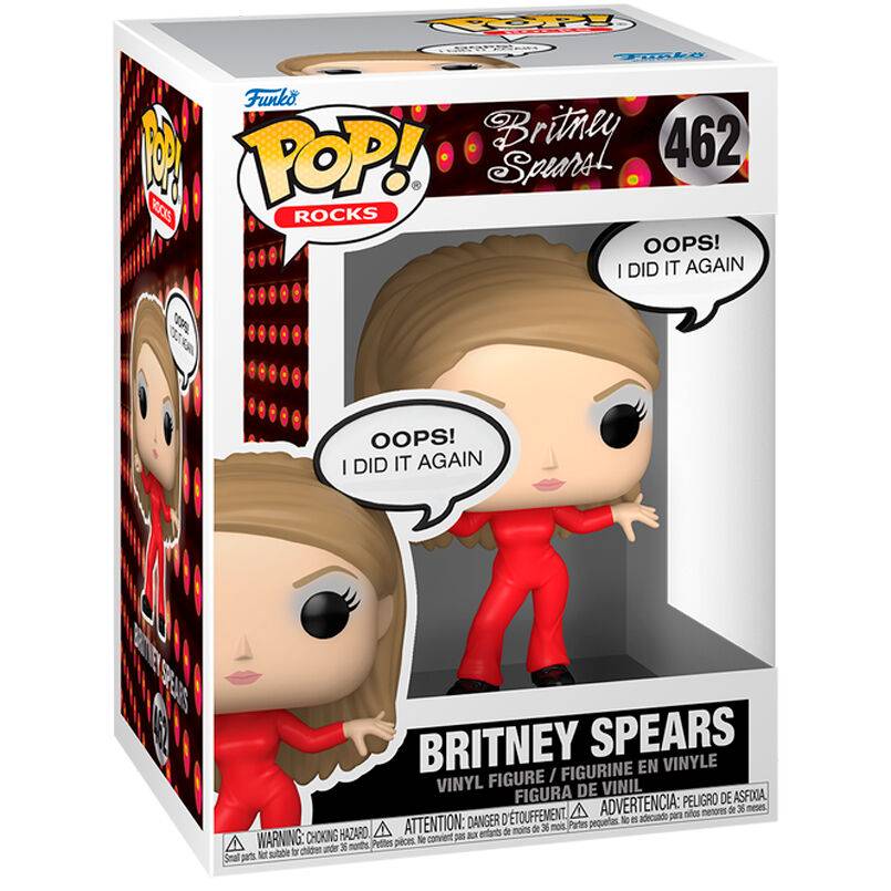 Imagen de Figura Pop Britney Spears Oops! I Did It Again parte de nuestra colección en Espadas y más, sitio oficial.