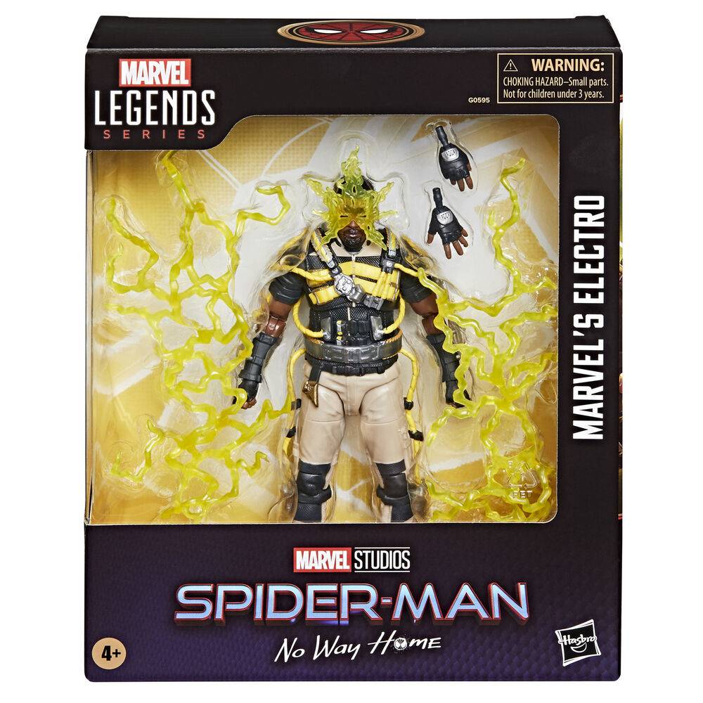 Imagen de Figura Marvel's Electro No Way Home Spider-Man Marvel 15Cm parte de nuestra colección en Espadas y más, sitio oficial.
