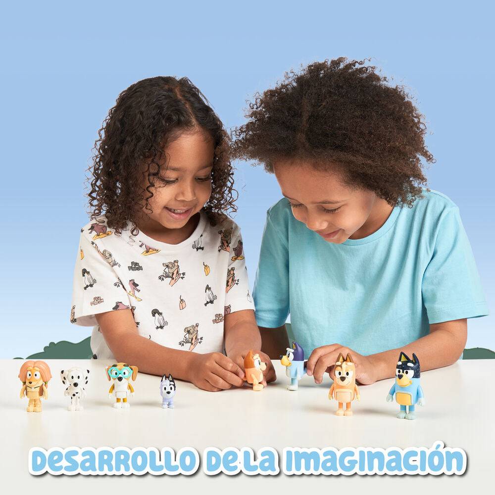 Imagen de Blister 8 Figuras Bluey parte de nuestra colección en Espadas y más, sitio oficial.