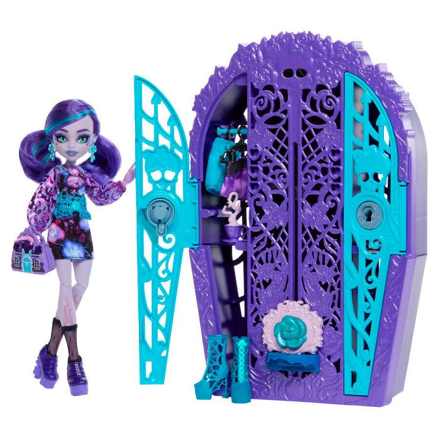 Imagen de Muñeca Twyla Skulltimate Secrets Midnight Garden Monster High parte de nuestra colección en Espadas y más, sitio oficial.