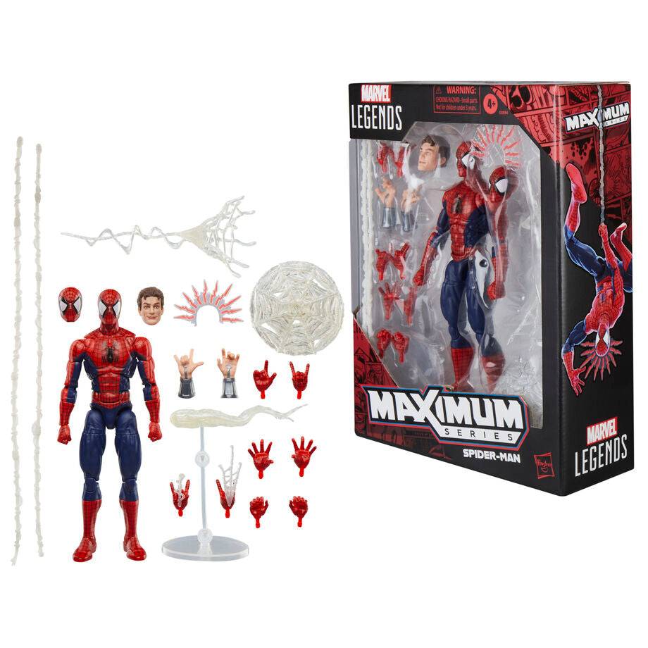 Imagen de Figura Spider-Man Maximum Series Marvel Legends 15Cm parte de nuestra colección en Espadas y más, sitio oficial.