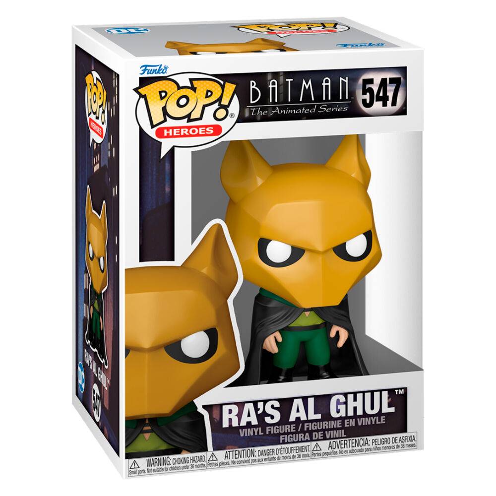 Imagen de Figura Pop Batman The Animated Series Ra's Al Ghul parte de nuestra colección en Espadas y más, sitio oficial.