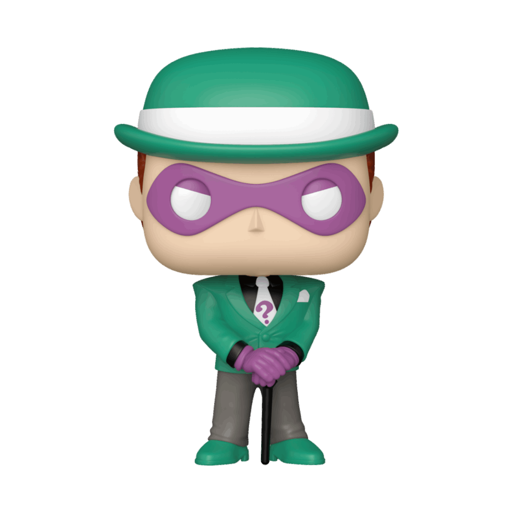 Imagen de Figura Pop Batman The Animated Series The Riddler parte de nuestra colección en Espadas y más, sitio oficial.