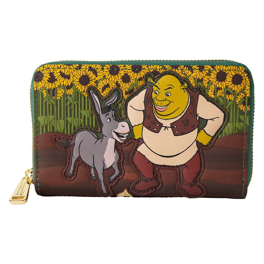 Imagen de Cartera Vibraciones Primaverales Shrek Loungefly parte de nuestra colección en Espadas y más, sitio oficial.