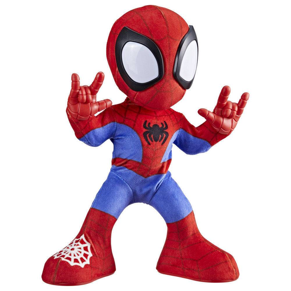 Imagen de Muñeco Peluche Spidey Baila Y Gatea Spidey And His Amazing Friends Marvel parte de nuestra colección en Espadas y más, sitio oficial.