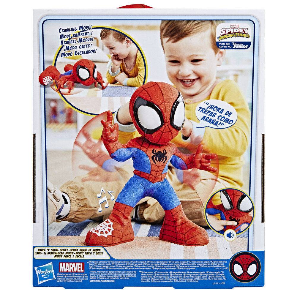 Imagen de Muñeco Peluche Spidey Baila Y Gatea Spidey And His Amazing Friends Marvel parte de nuestra colección en Espadas y más, sitio oficial.