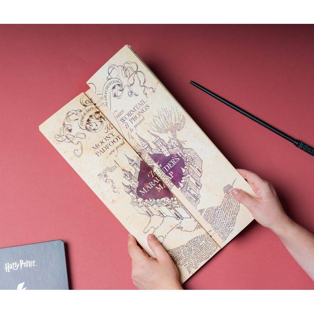 Imagen de Mapa Del Merodeador Harry Potter parte de nuestra colección en Espadas y más, sitio oficial.