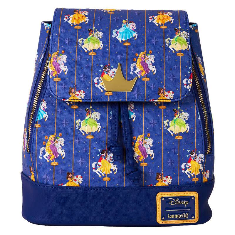 Imagen de Mochila Carousel Princesas Disney Loungefly 26Cm parte de nuestra colección en Espadas y más, sitio oficial.