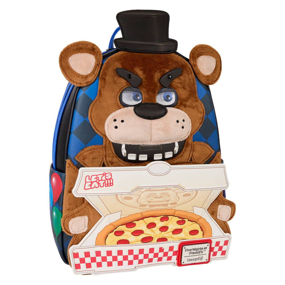 Imagen de Mochila Freddy Five Nights At Freddy's Loungefly 29Cm parte de nuestra colección en Espadas y más, sitio oficial.