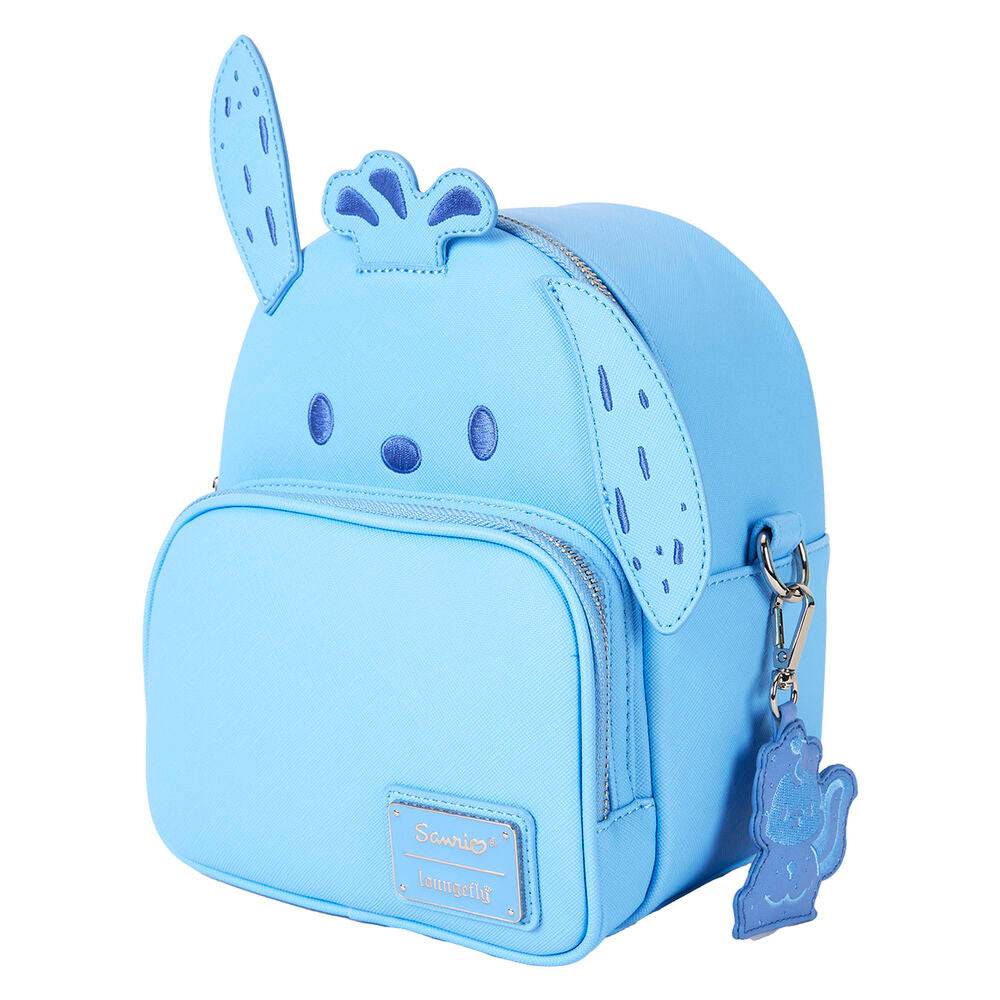 Imagen de Bolso Mochila Pochacco Hello Kitty Loungefly 21Cm parte de nuestra colección en Espadas y más, sitio oficial.