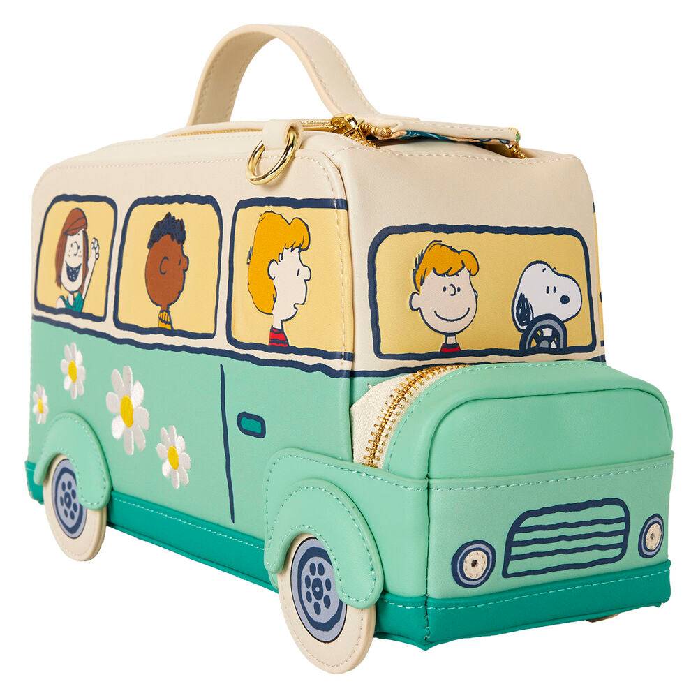 Imagen de Bolso Bandolera Road Trip Bus Snoopy Loungefly parte de nuestra colección en Espadas y más, sitio oficial.