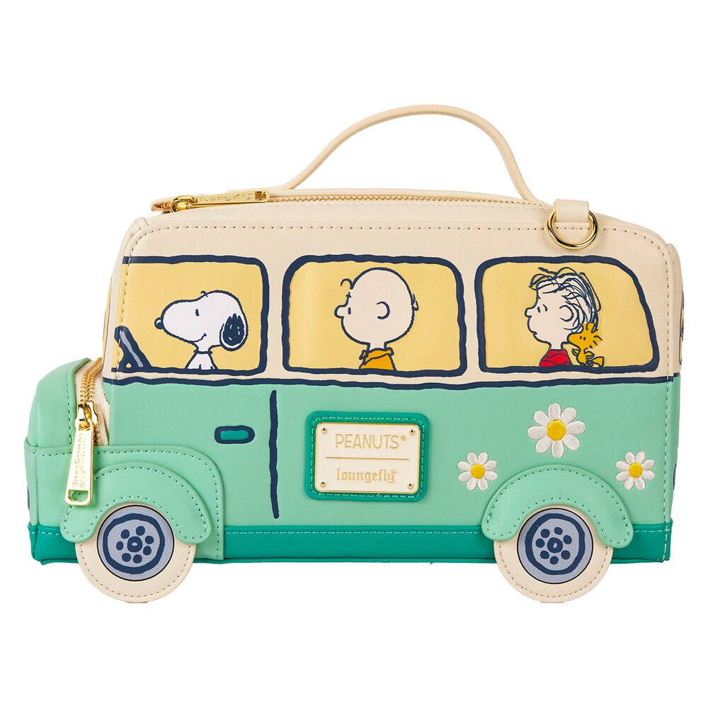 Imagen de Bolso Bandolera Road Trip Bus Snoopy Loungefly parte de nuestra colección en Espadas y más, sitio oficial.