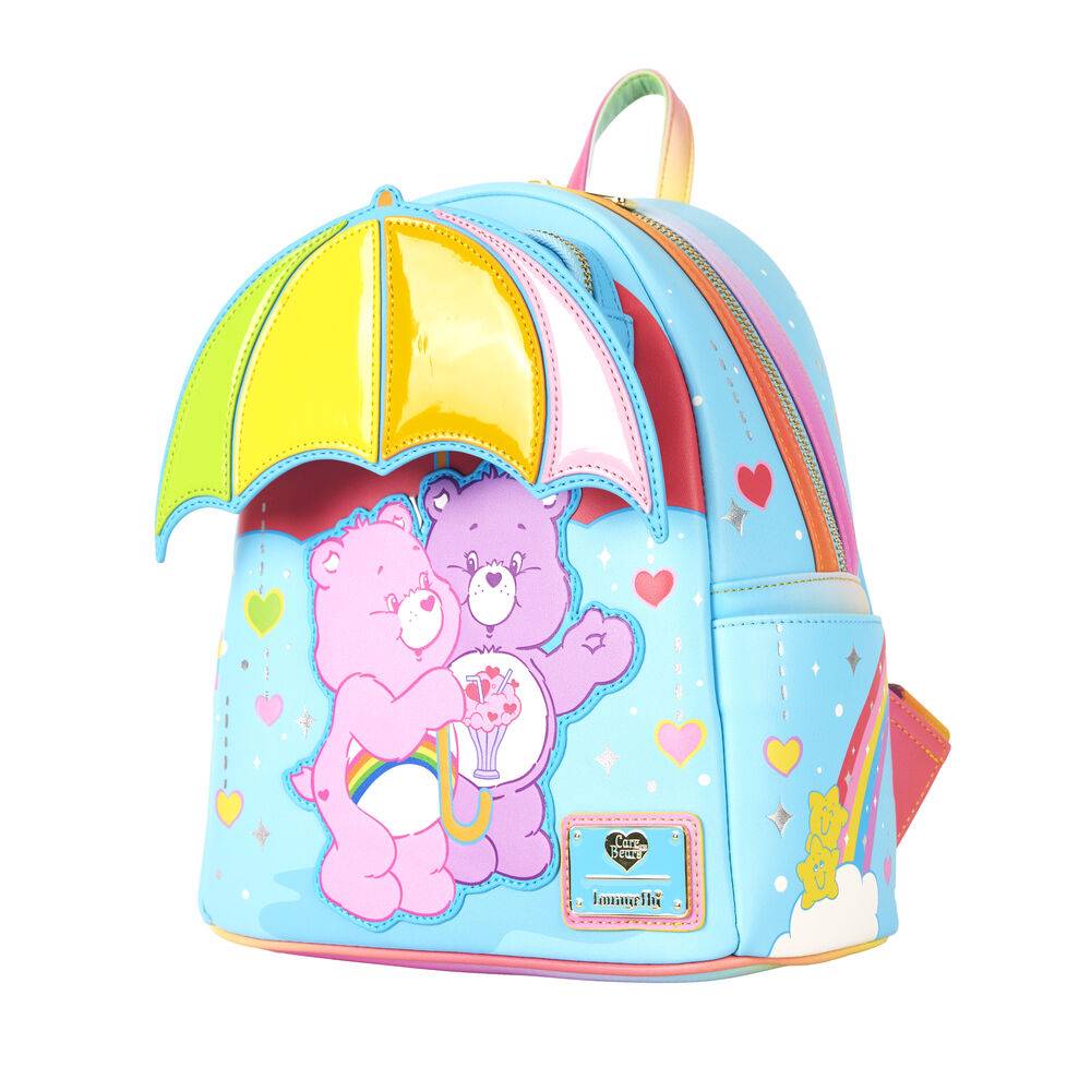 Imagen de Mochila Arcoiris Osos Amorosos Loungefly 26Cm parte de nuestra colección en Espadas y más, sitio oficial.