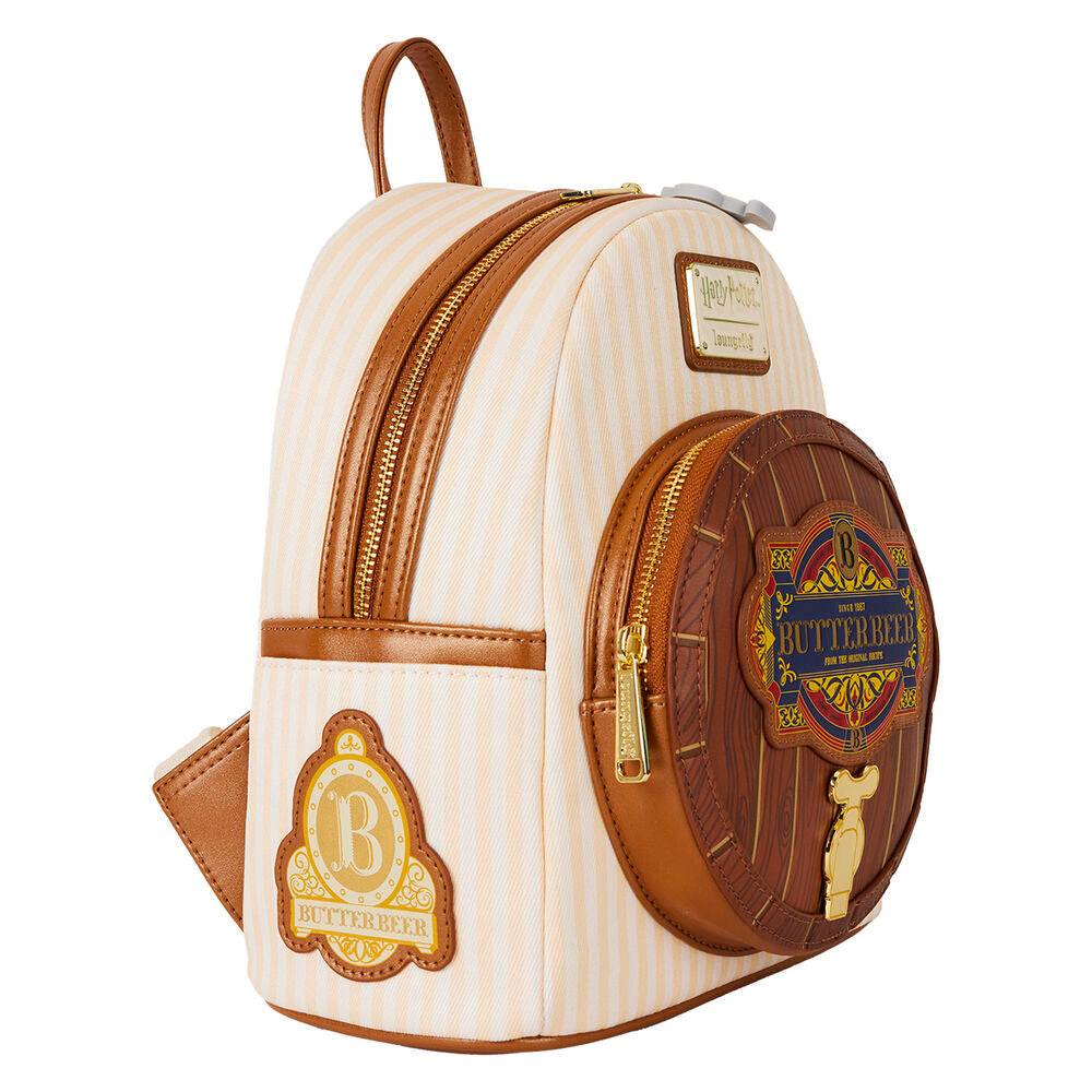 Imagen de Mochila Butterbeer Harry Potter Loungefly parte de nuestra colección en Espadas y más, sitio oficial.