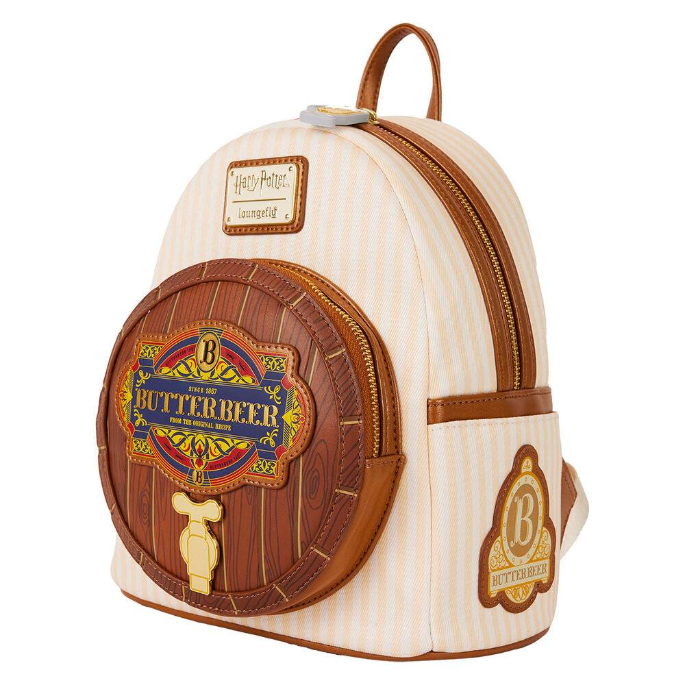 Imagen de Mochila Butterbeer Harry Potter Loungefly parte de nuestra colección en Espadas y más, sitio oficial.
