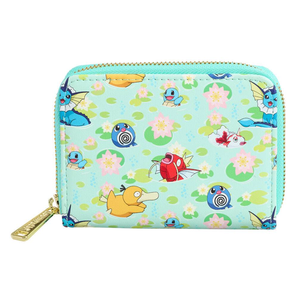 Imagen de Cartera Water Tipe Pokemon Loungefly parte de nuestra colección en Espadas y más, sitio oficial.