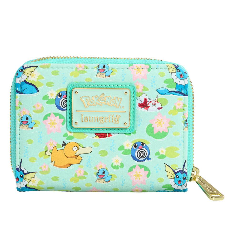 Imagen de Cartera Water Tipe Pokemon Loungefly parte de nuestra colección en Espadas y más, sitio oficial.