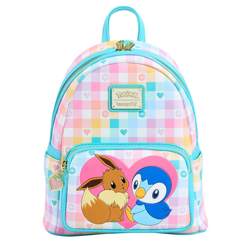 Imagen de Mochila Piplup And Eevee Friends Pokemon Loungefly parte de nuestra colección en Espadas y más, sitio oficial.
